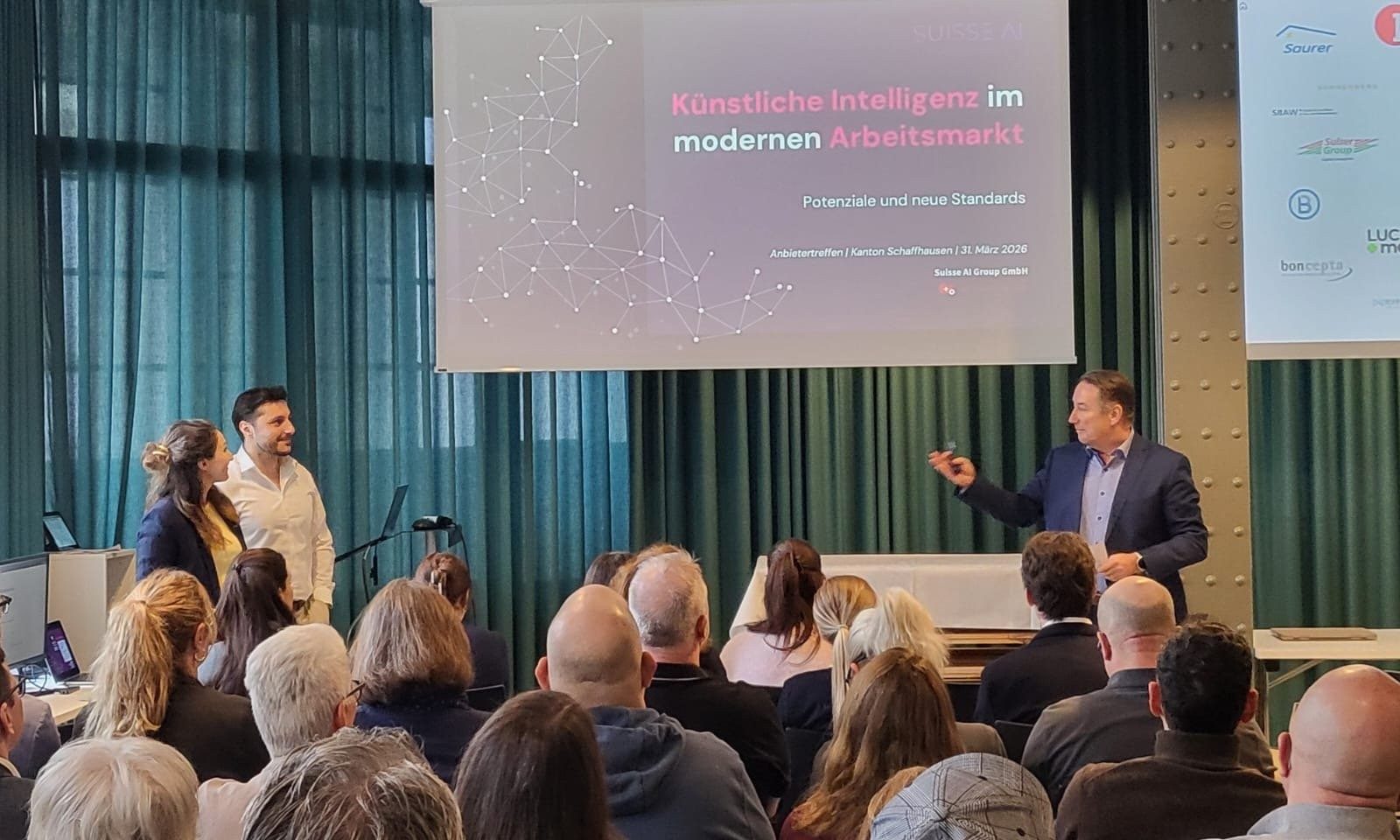 Referat «Künstliche Intelligenz im modernen Arbeitsmarkt» am Anbietertreffen des Kantons Schaffhausen